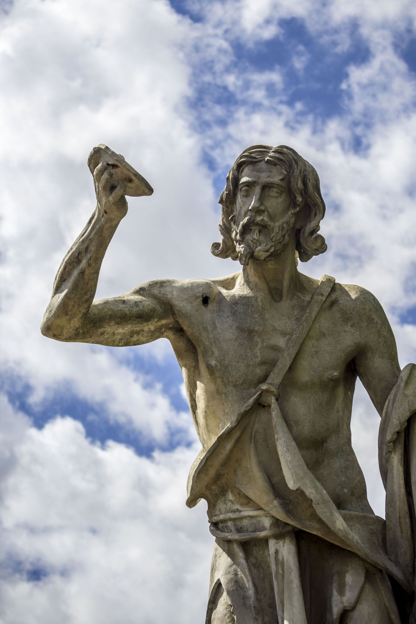 Canon EF-S 55-250mm F4-5.6 IS STM sample photo. Rome, statue, statues photography