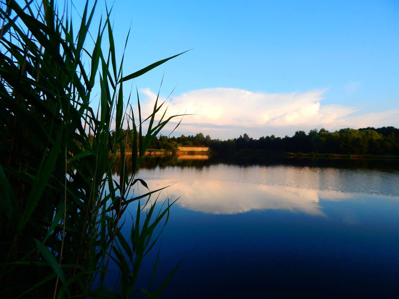 Nikon Coolpix L830 sample photo. Clouds, water, reusel photography