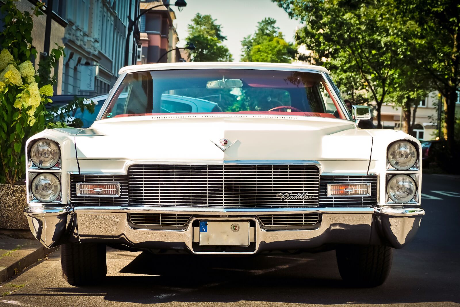 Olympus OM-D E-M10 sample photo. Auto, cadillac, oldtimer photography