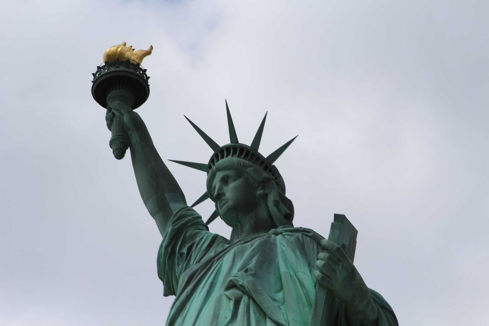 Canon EF 28-135mm F3.5-5.6 IS USM sample photo. Lady liberty, statue, landmark photography