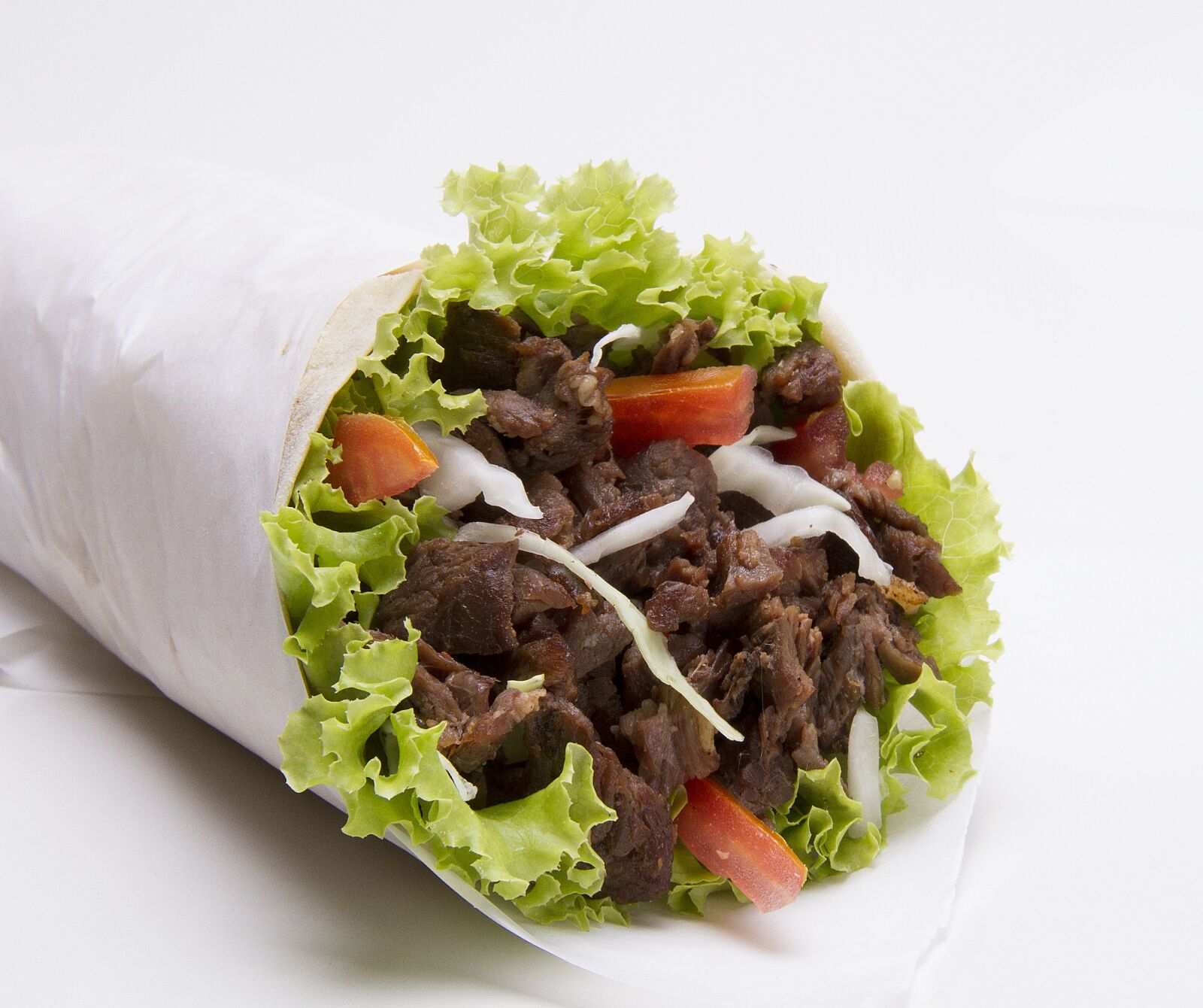 Canon EF-S 18-200mm F3.5-5.6 IS sample photo. Kebab, sandwich, pork photography