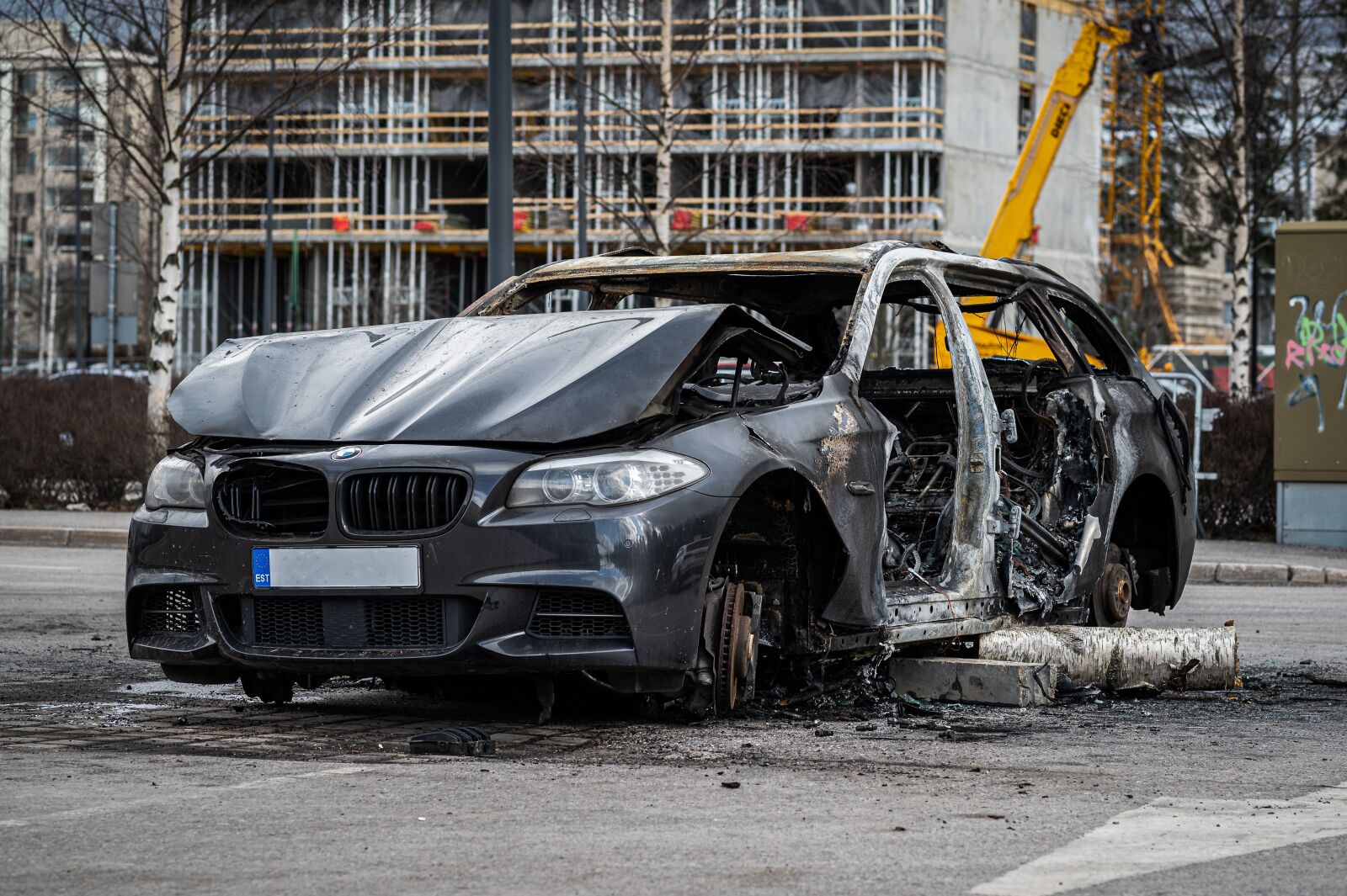 Nikon Z6 sample photo. Car, wreck, vehicle photography