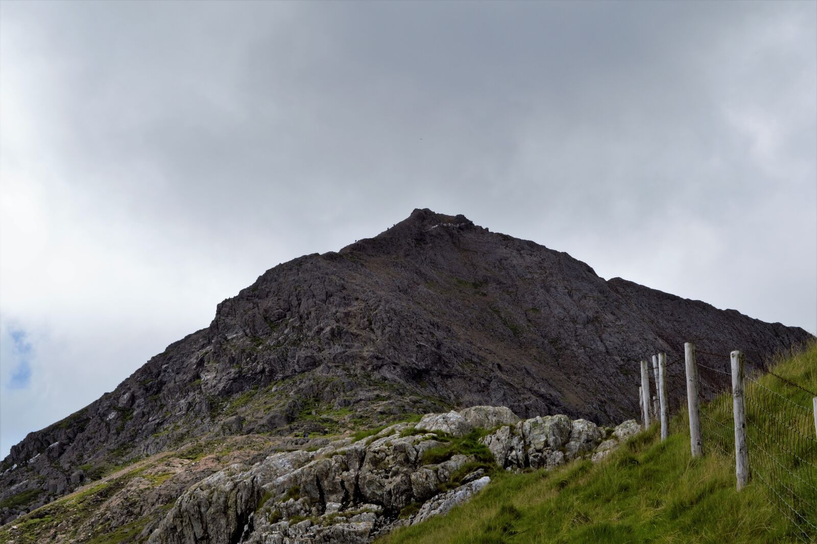 Nikon D3300 sample photo. Mountain, cloudy, wales photography