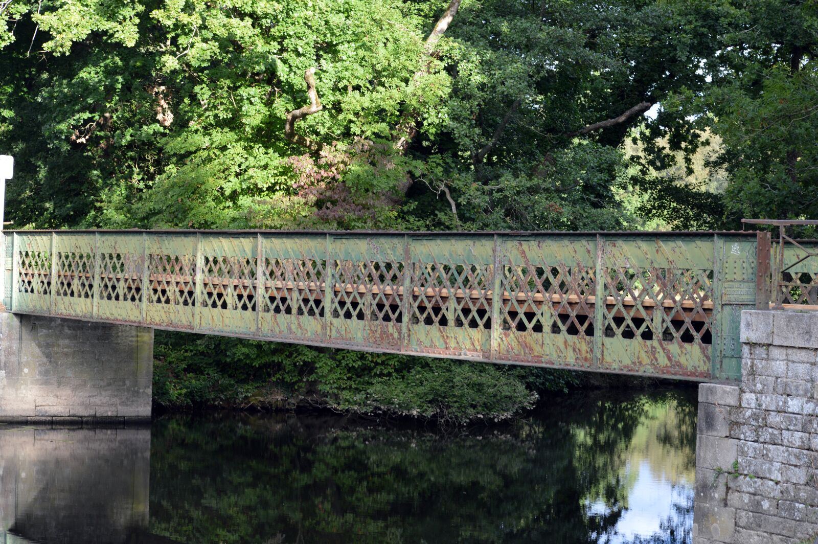 Nikon D3200 sample photo. Bridge, nature, path photography