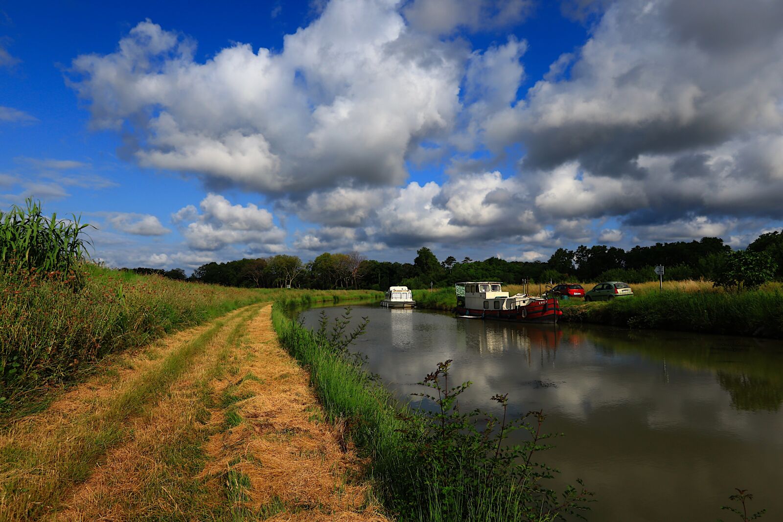Canon PowerShot G1 X Mark III sample photo. Canal du midi, water photography