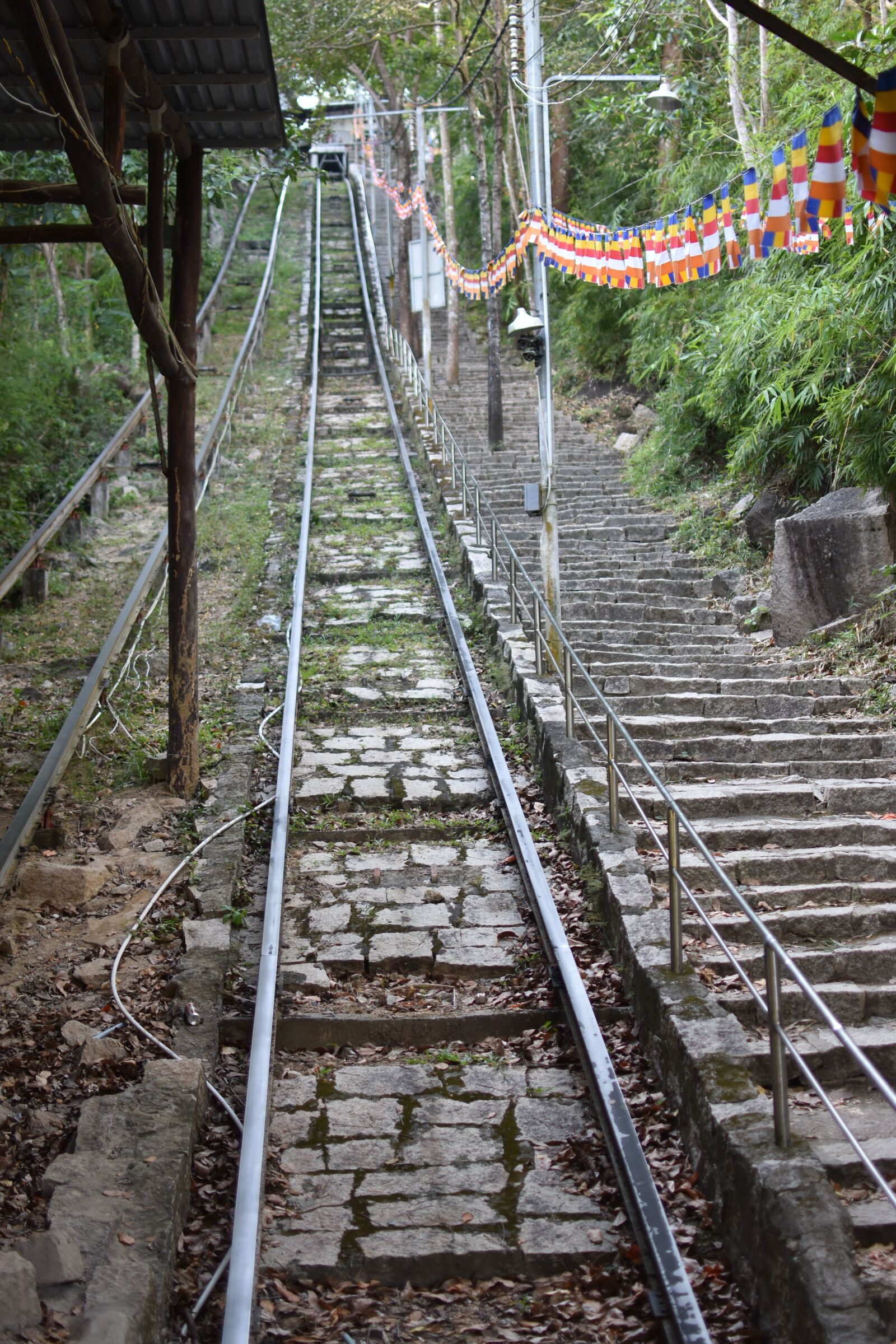 Nikon D3400 sample photo. Winch, stairs, untouched photography