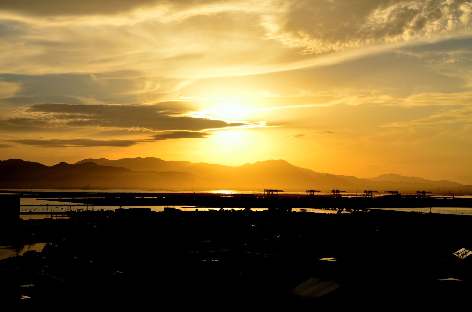 Nikon D7000 sample photo. Sunset, shades of nature photography