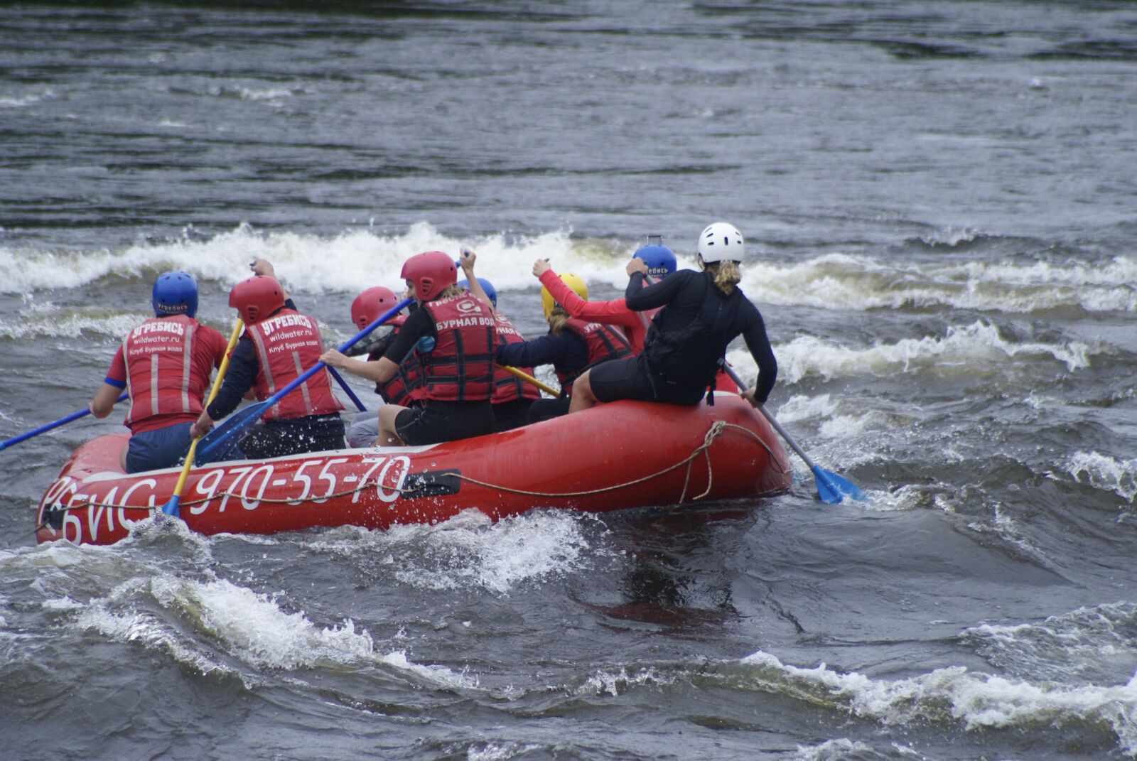 Sony Alpha DSLR-A100 sample photo. Boat, team, alloy photography