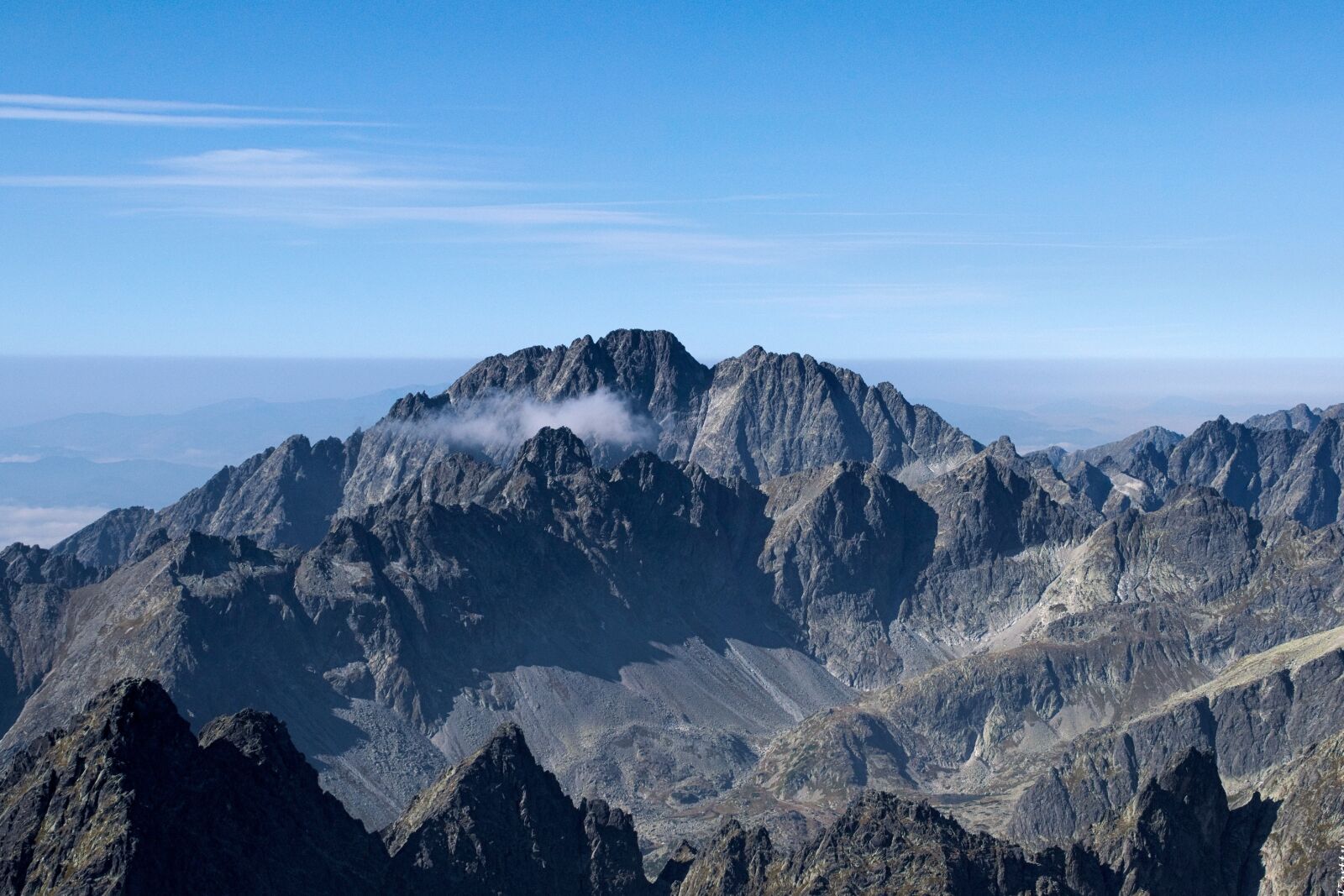 Nikon D3300 sample photo. Mountains, sky, top view photography