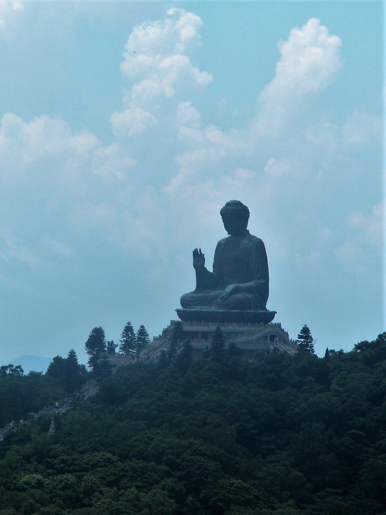 Nikon E5700 sample photo. Big, buddha, lantau, island photography