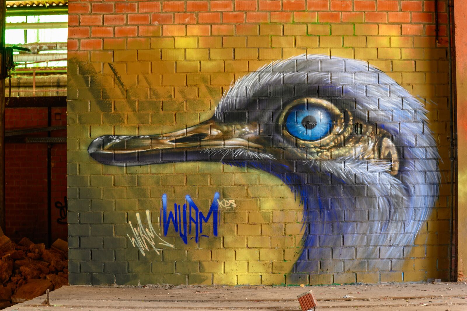 Nikon Z6 sample photo. Graffiti, wall, atmosphere photography