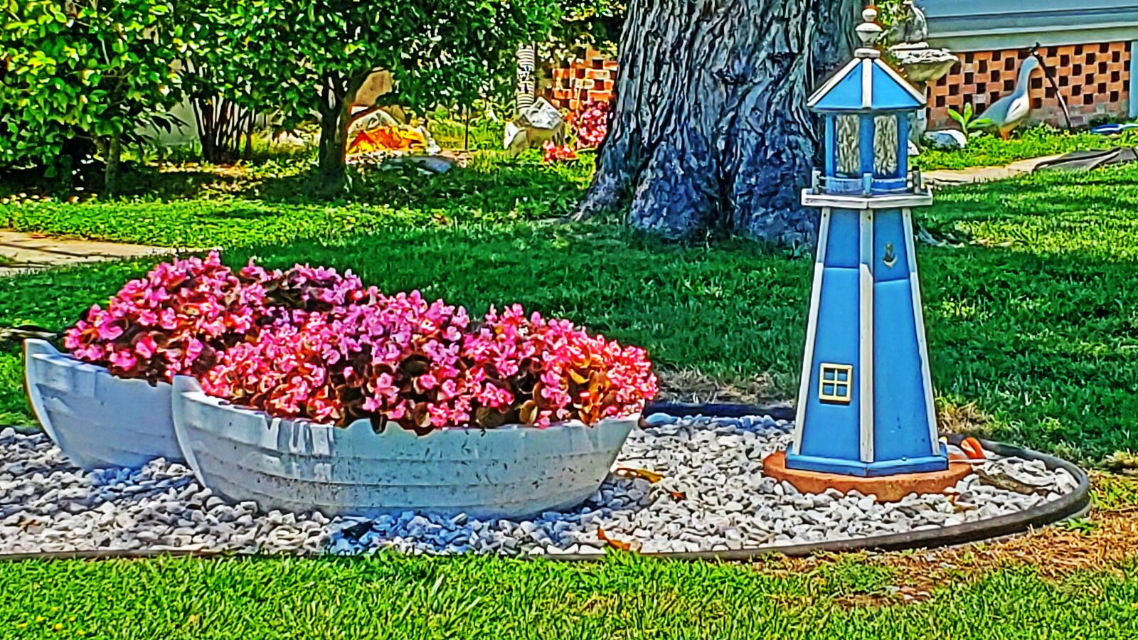 Samsung Galaxy S9 sample photo. Boat, nature, lighthouse photography
