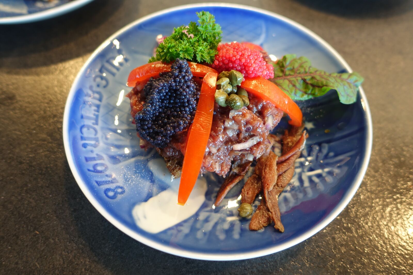 Sony Cyber-shot DSC-RX100 IV sample photo. Tatar, caviar, black caviar photography