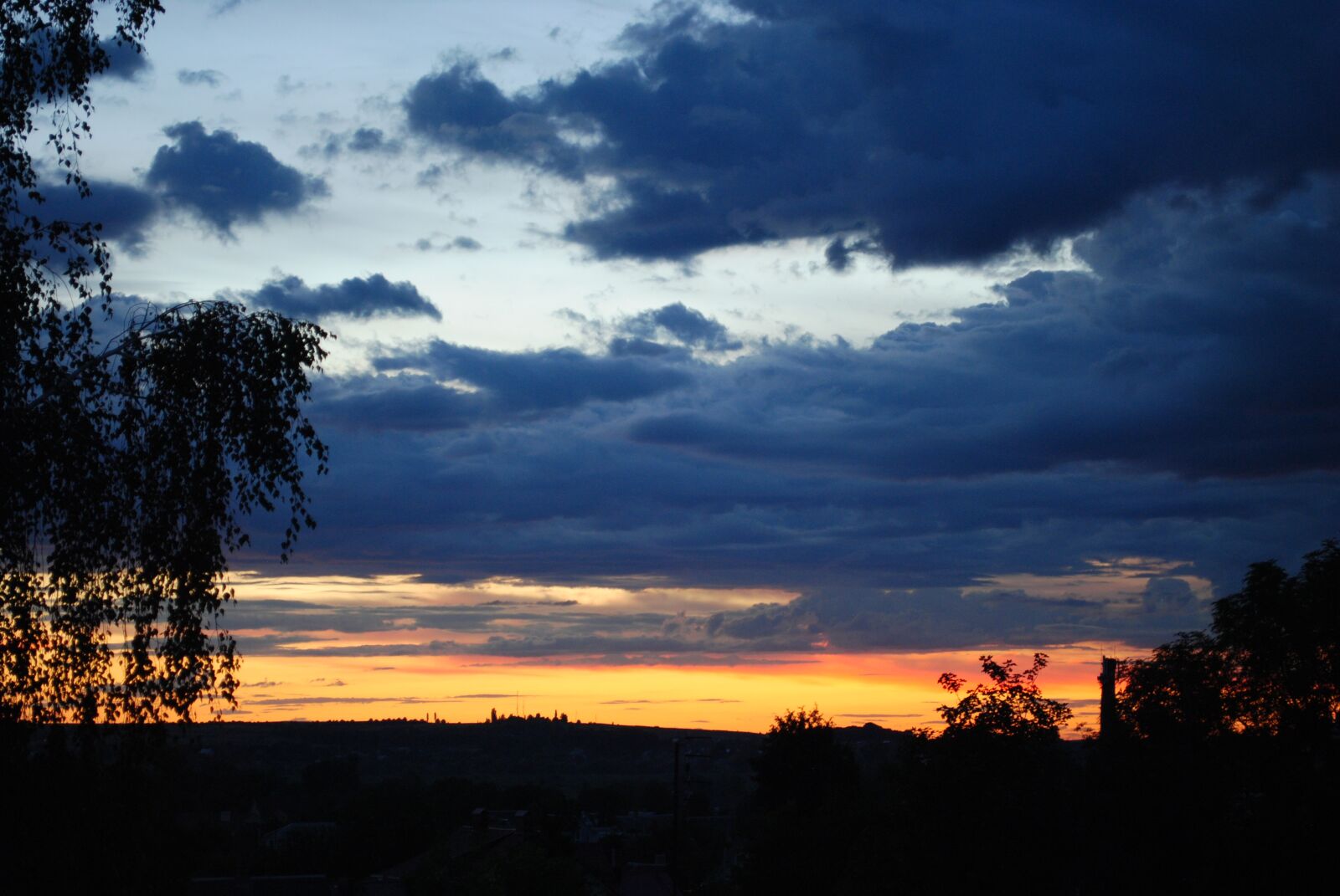 Nikon D3000 sample photo. Sunset, sky, evening photography