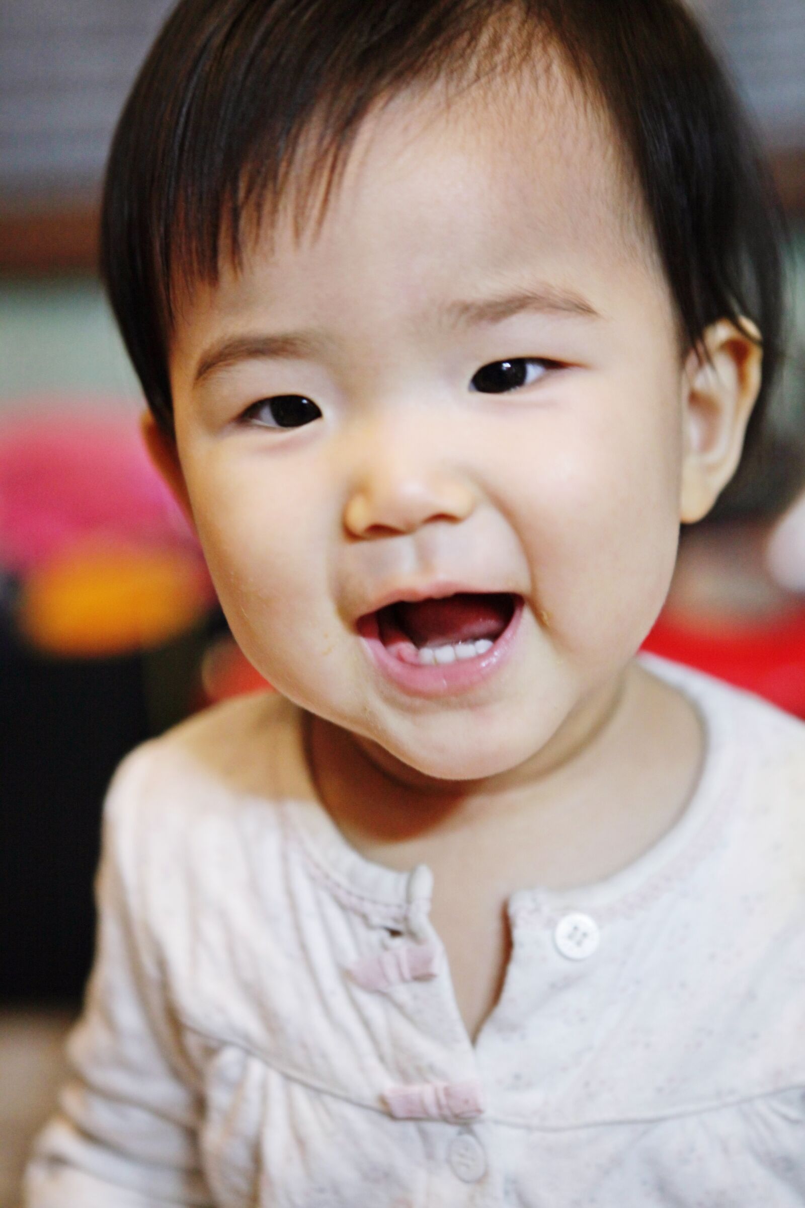 Canon EOS 5D Mark II sample photo. Baby, smile, children's photography