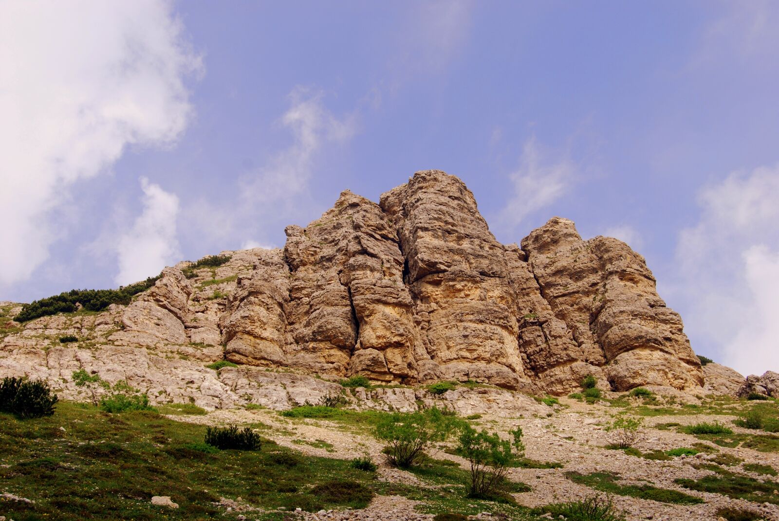 Nikon D60 sample photo. Mountain, dolomites, rock photography