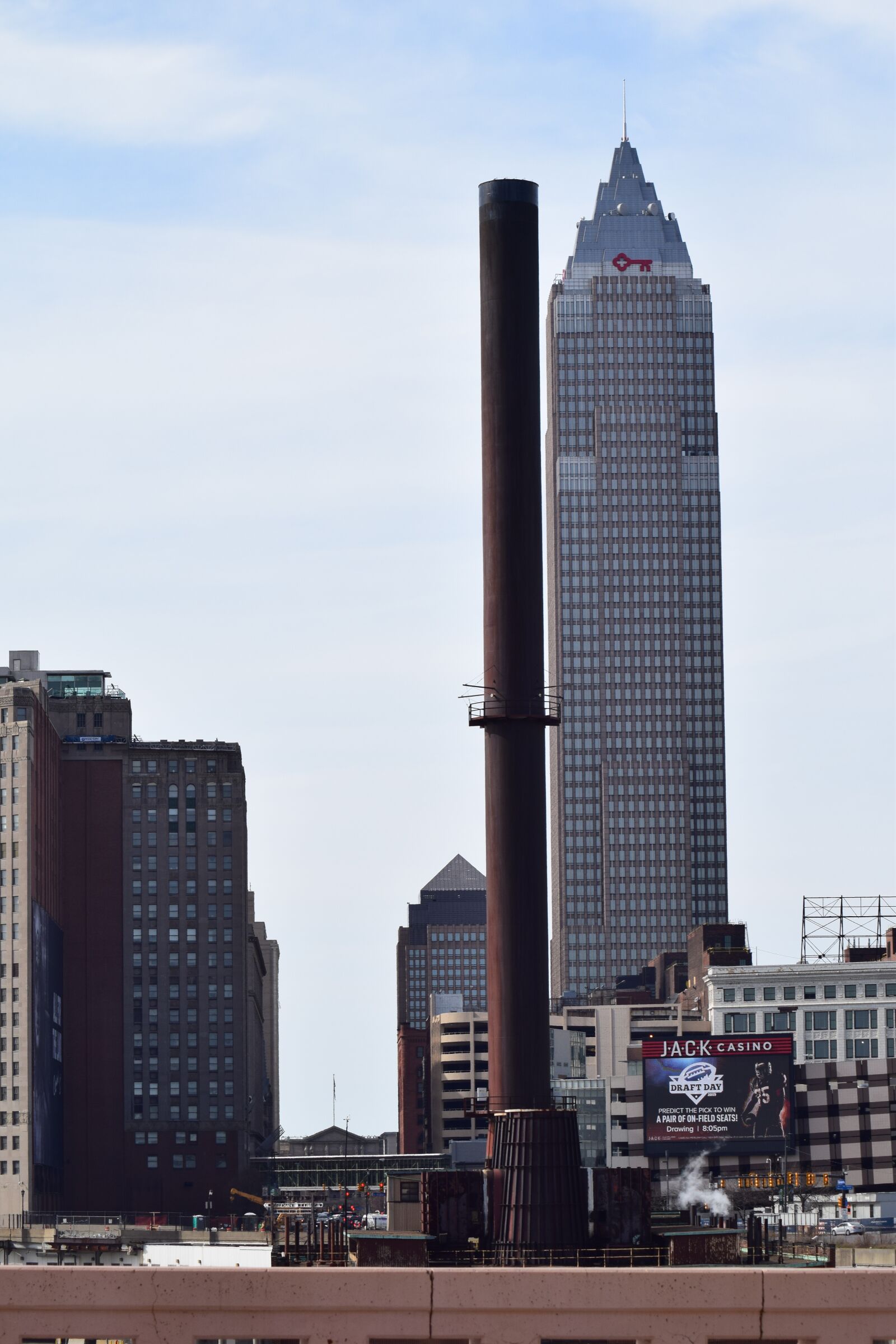 Nikon D5300 sample photo. Cleveland, ohio, skyscraper photography