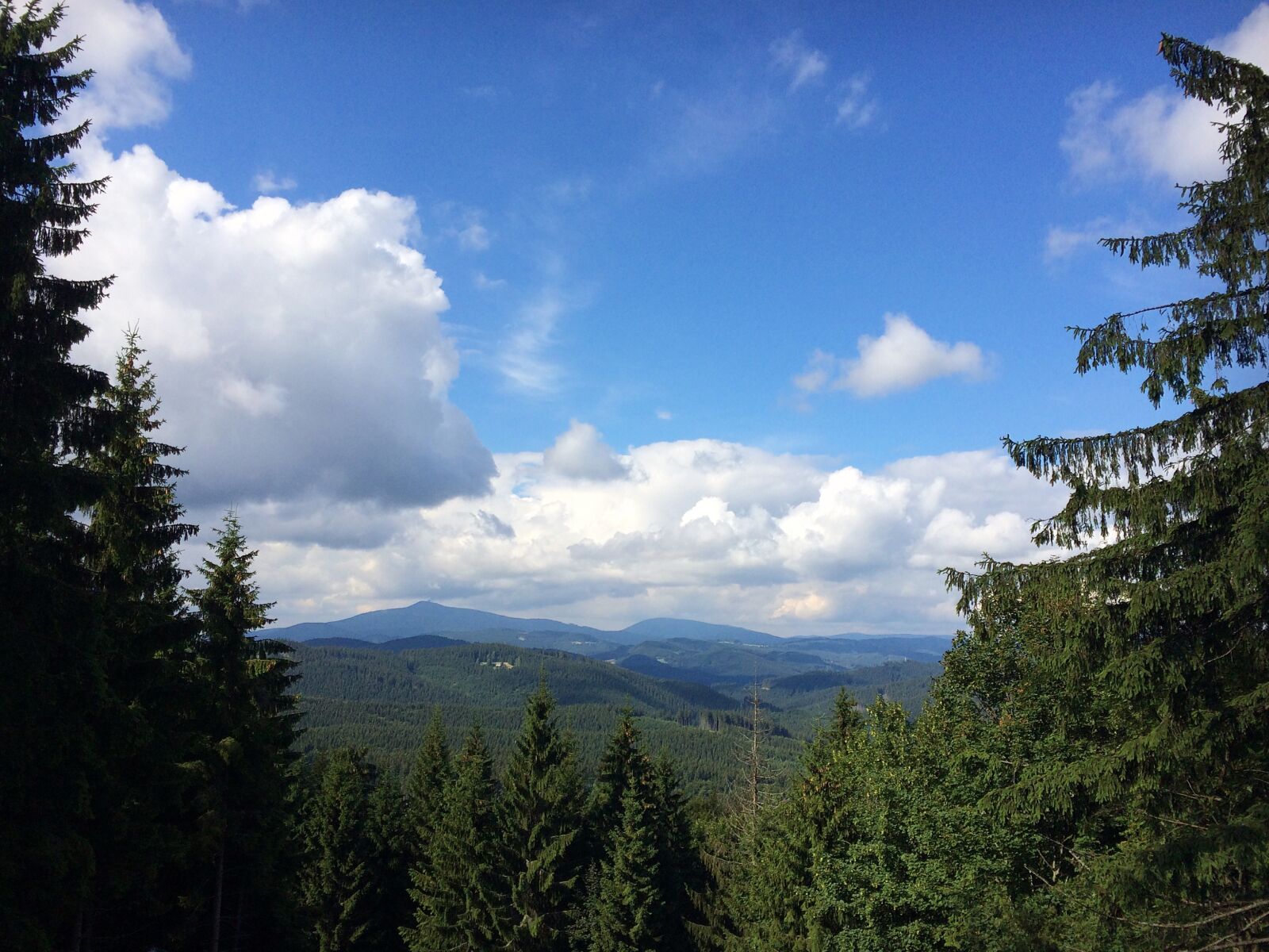 iPhone 5s back camera 4.15mm f/2.2 sample photo. Beskydy, panorama, lysa hora photography