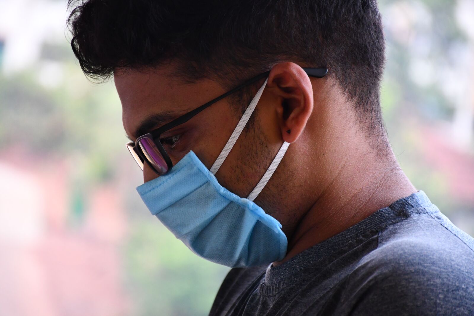 Nikon D7500 sample photo. Covid-19, corona, mask photography