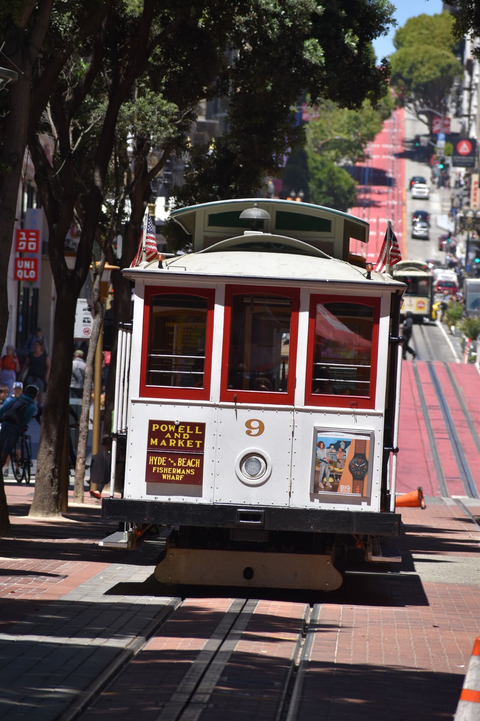 Nikon D5600 sample photo. San francisco, cable car photography