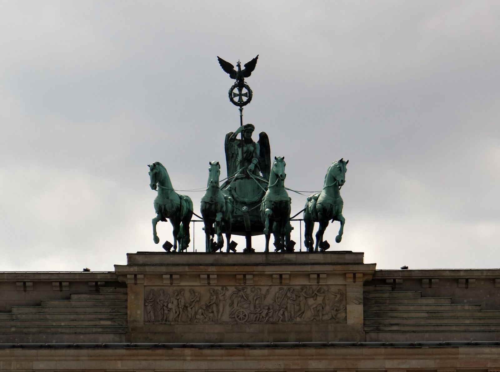 Sony DSC-HX200V sample photo. Brandenburg gate, berlin, landmark photography