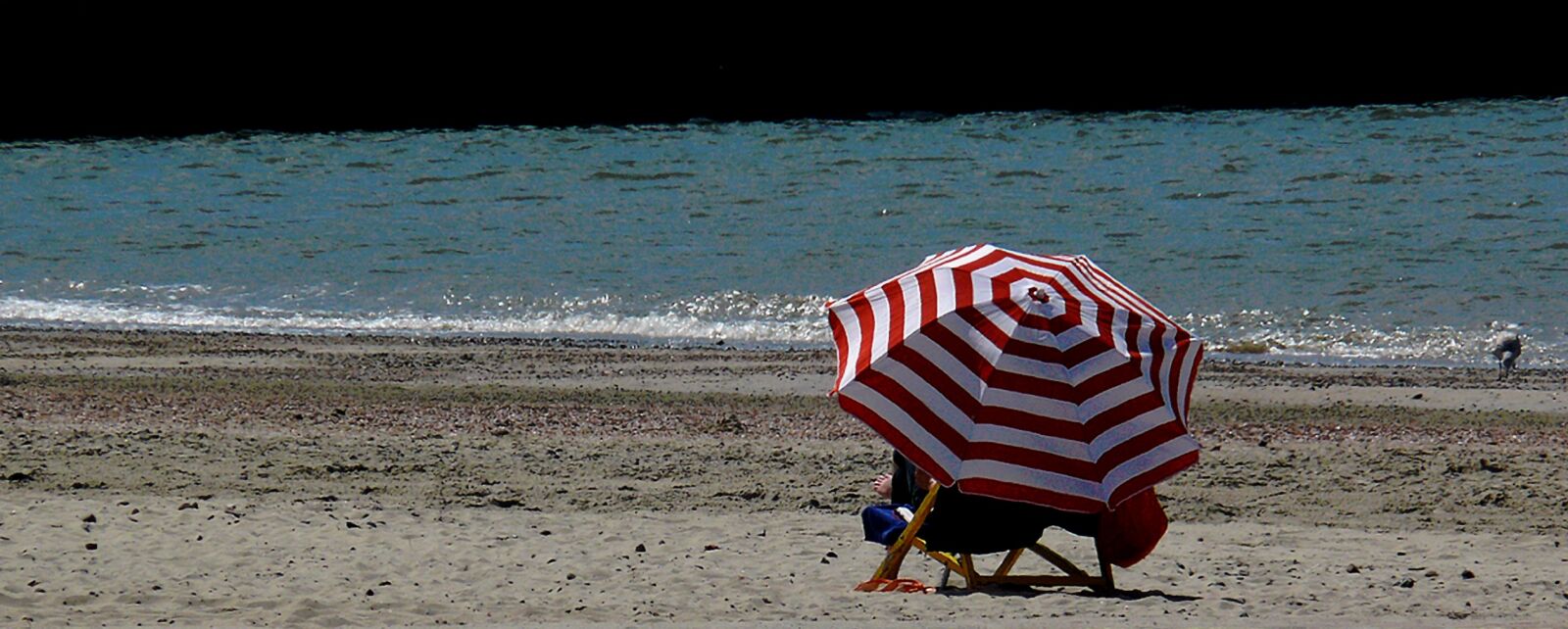 Leica V-LUX 1 sample photo. Beach, parasol, vacations photography