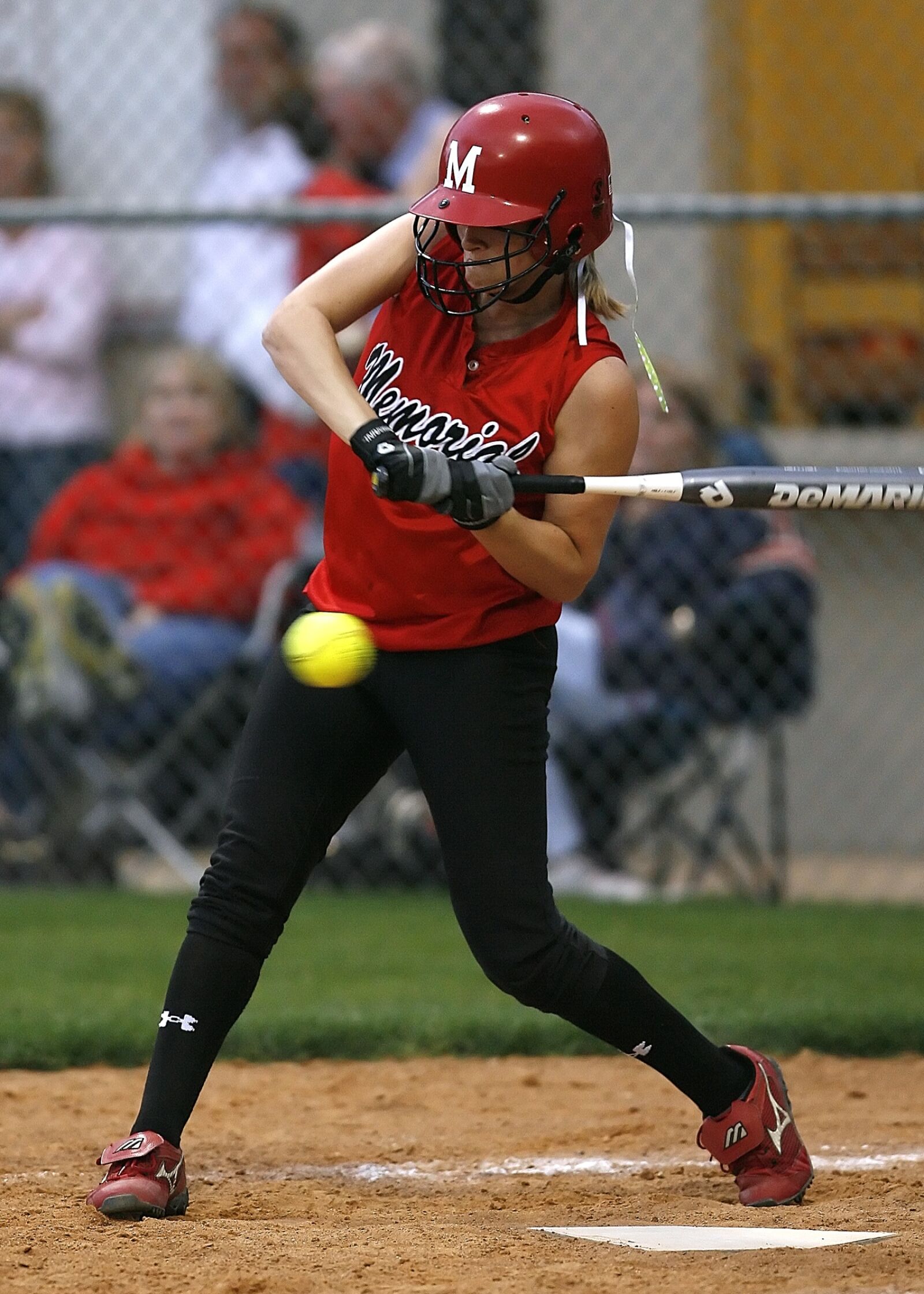 Canon EOS-1D Mark II N sample photo. Softball, girls, game photography