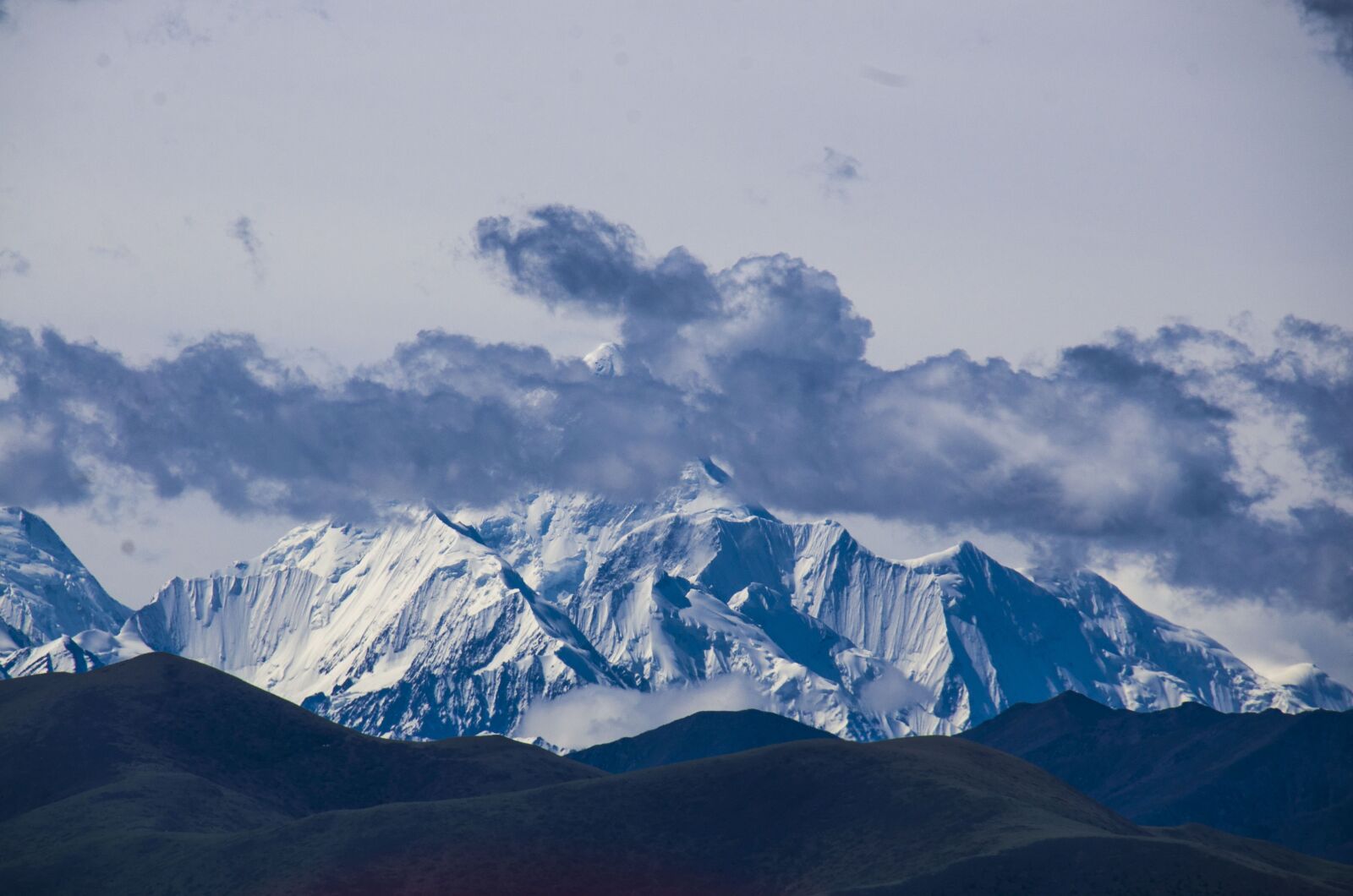 Nikon D7000 sample photo. Gongga snow mountain, cloud photography
