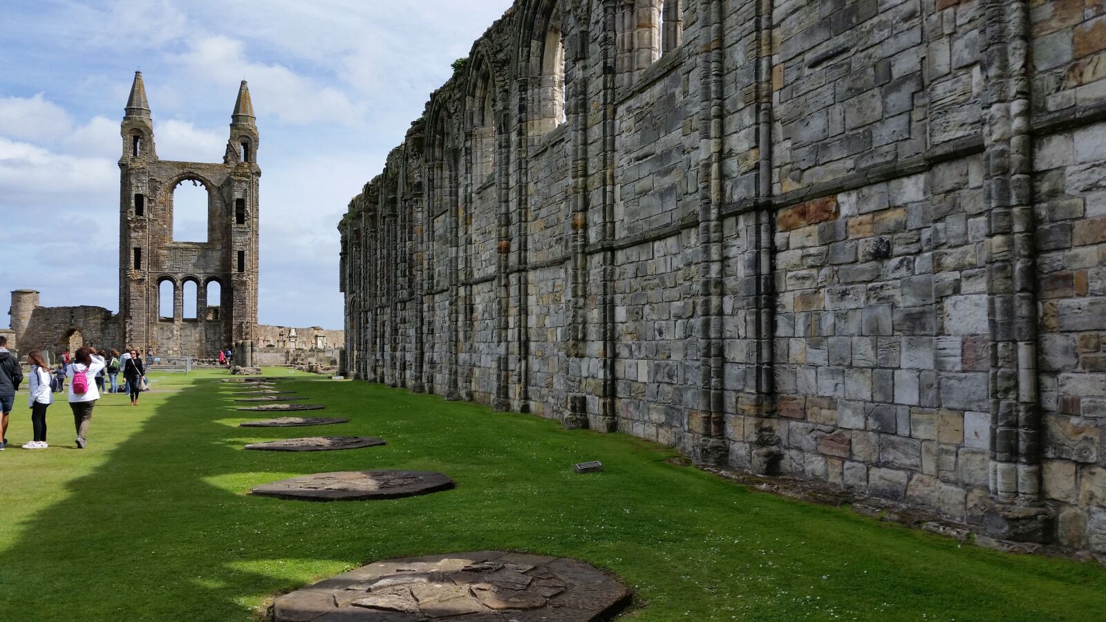Samsung Galaxy S5 sample photo. Cathedral, st, andrews photography