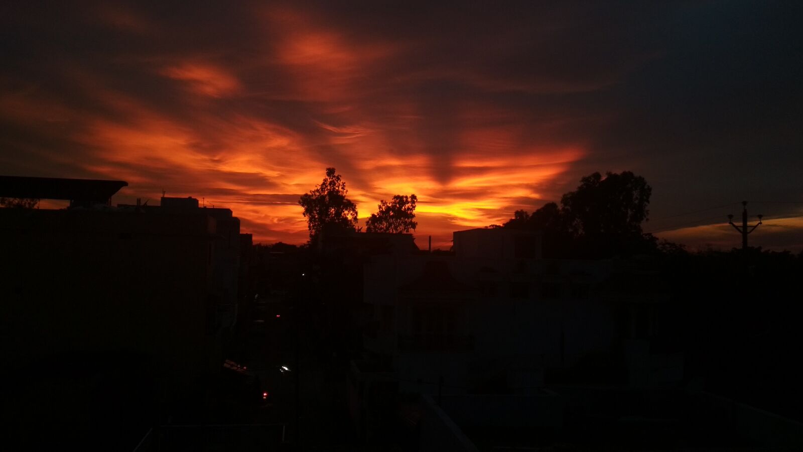 Xiaomi Redmi 4 Pro sample photo. Sunset, sun, landscape photography