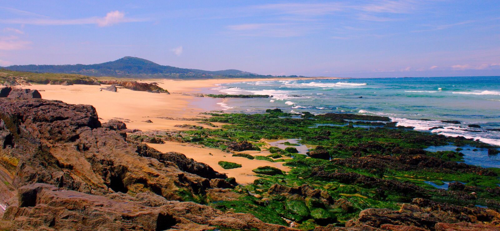 Canon EOS 400D (EOS Digital Rebel XTi / EOS Kiss Digital X) sample photo. Galicia, waves, sea photography