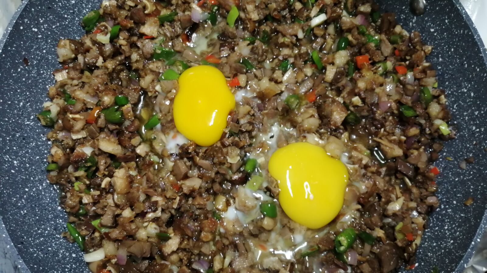 HUAWEI JKM-LX2 sample photo. Pork sisig, sisig, sisig photography