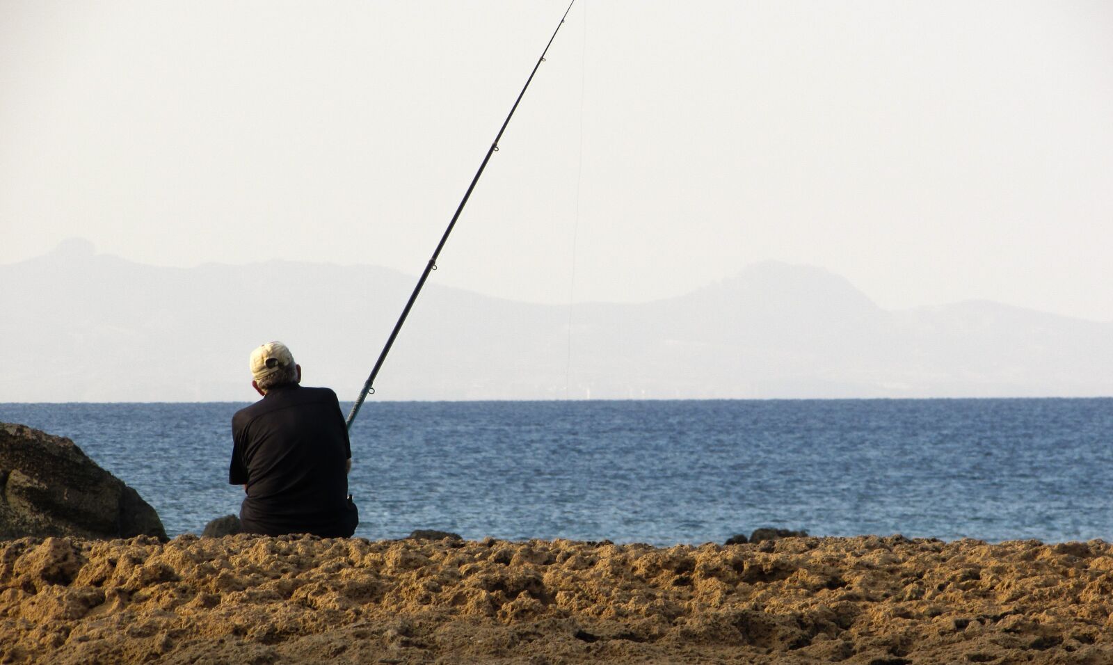 Canon PowerShot SX400 IS sample photo. Fishing, fisherman, hobby photography