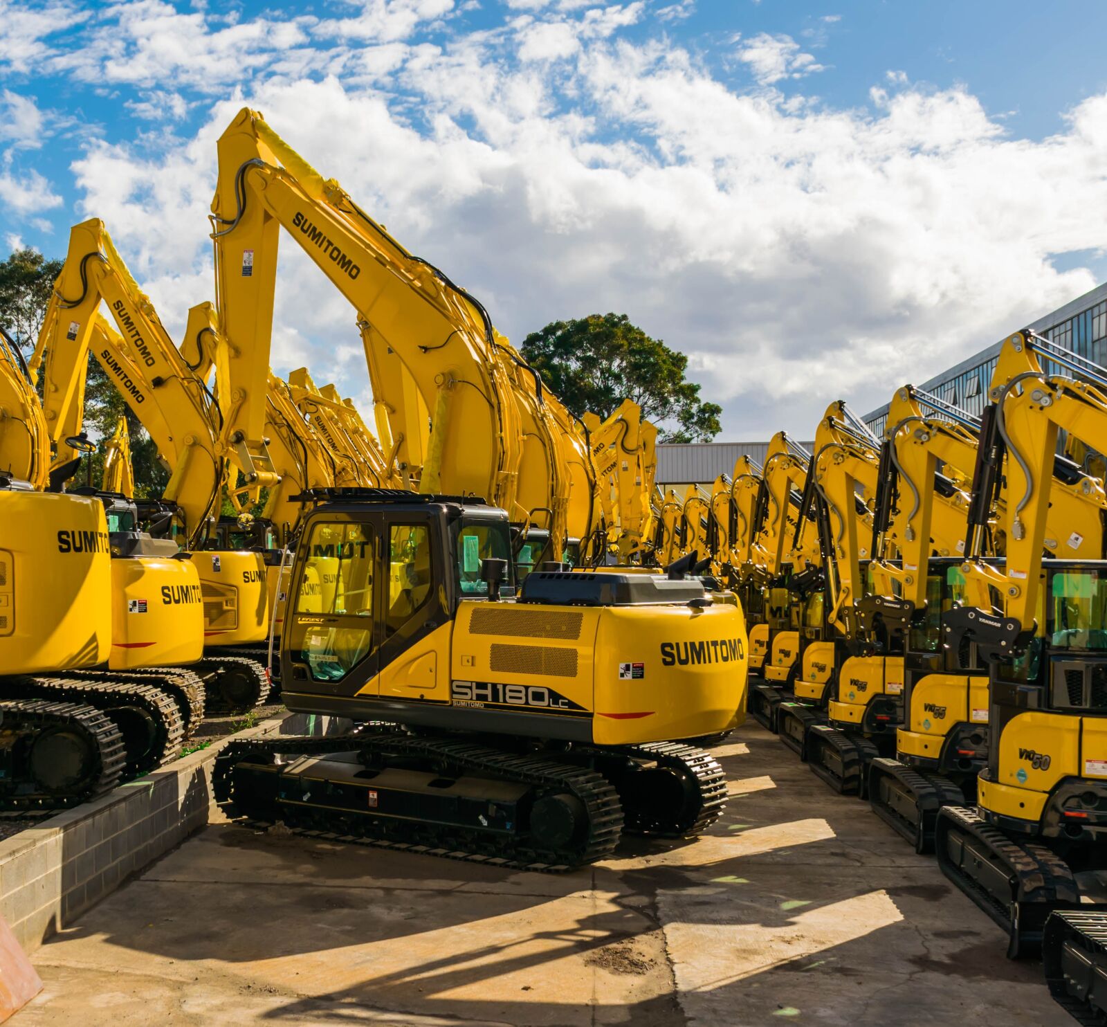 Nikon D5300 sample photo. Excavators, machine, work photography