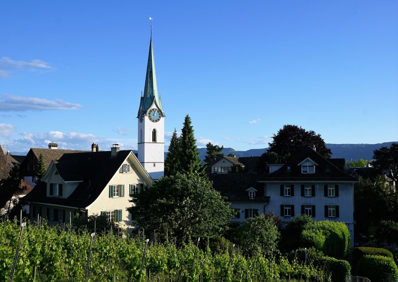 Sony DT 16-50mm F2.8 SSM sample photo. Church, village, switzerland photography