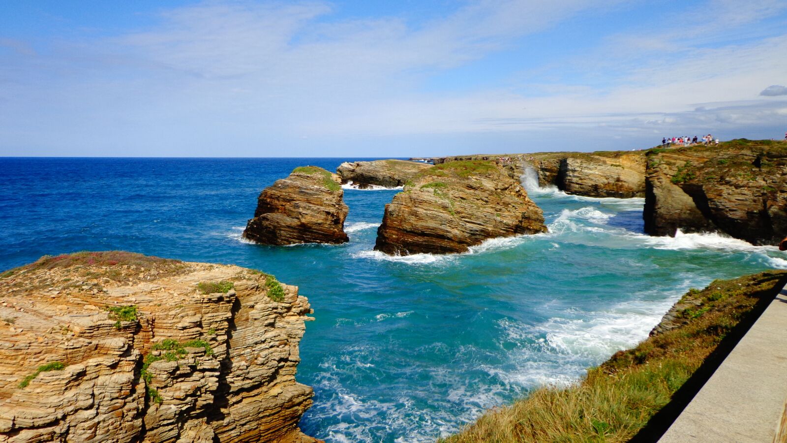 Sony DSC-W630 sample photo. Galicia, cathedrals beach, beach photography