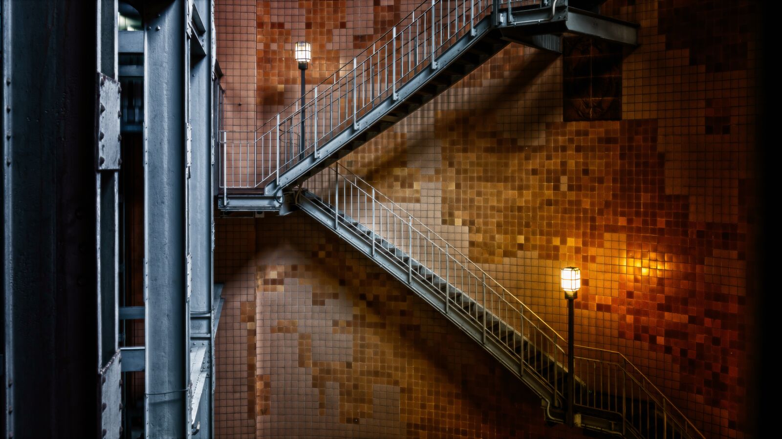 Nikon Z6 sample photo. Stairs, staircase, architecture photography