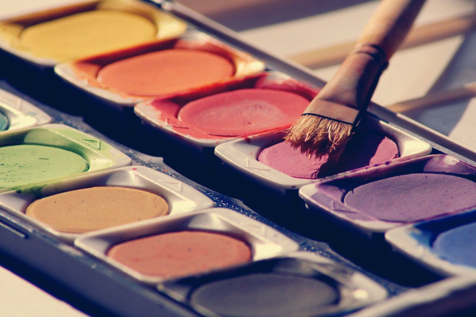 Canon EOS 2000D (EOS Rebel T7 / EOS Kiss X90 / EOS 1500D) sample photo. Watercolor, brush, paint photography