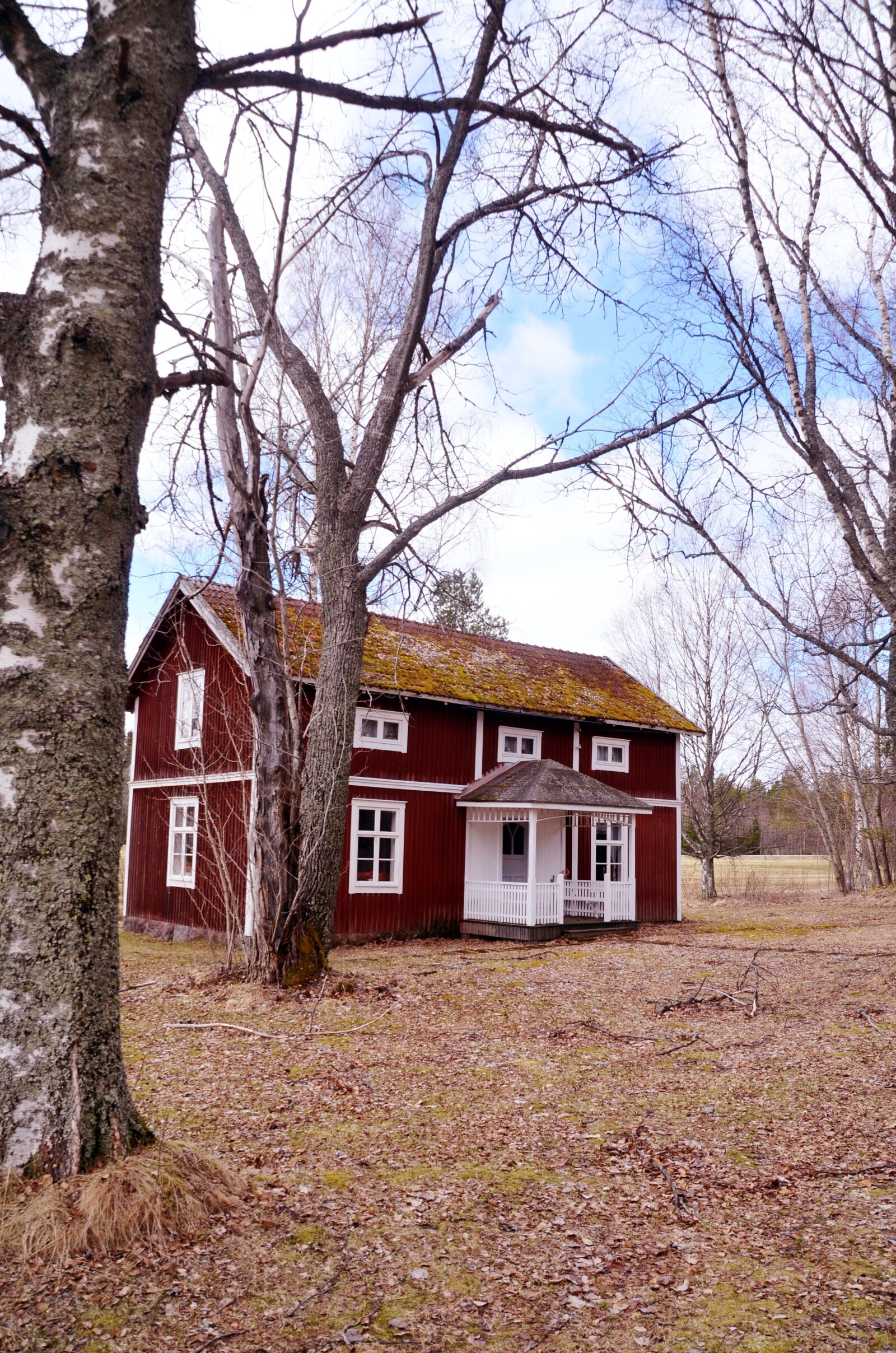 Nikon D5100 sample photo. Internal ultervattnet, house, tree photography