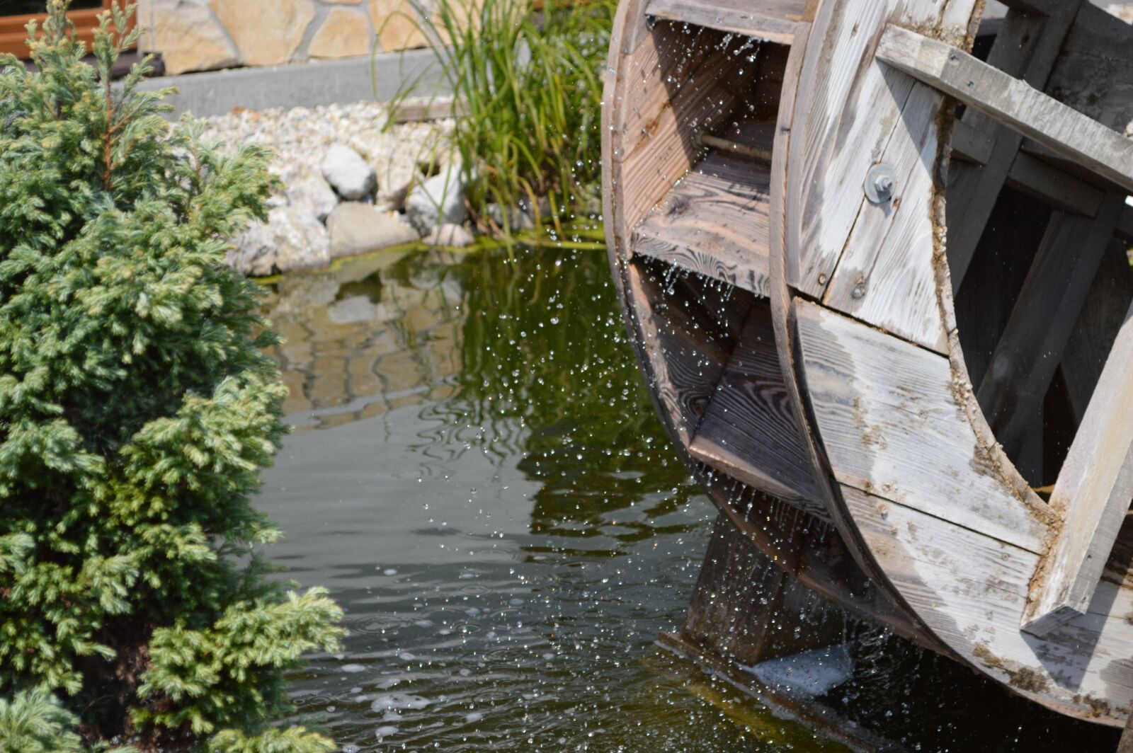 Nikon D3200 sample photo. Nature, drops, mill photography