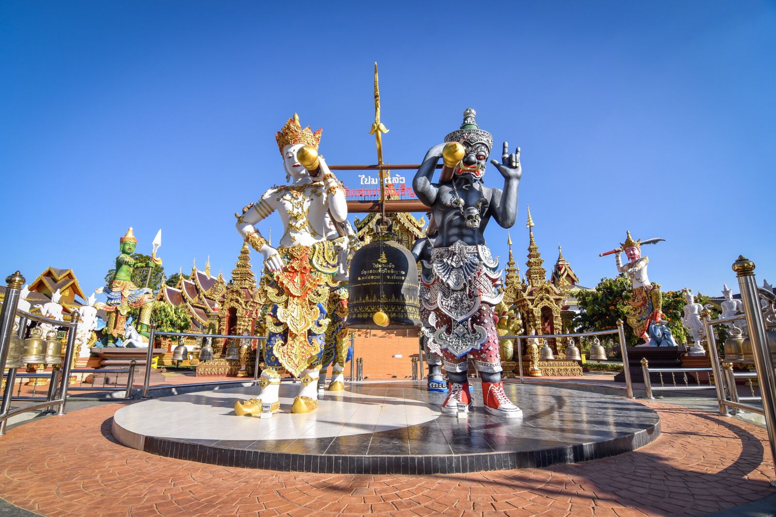 Nikon D5500 sample photo. Measure, thailand temple, thailand photography