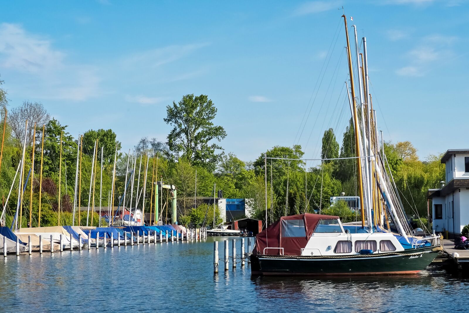 Olympus OM-D E-M10 sample photo. Port, sailing boats, create photography