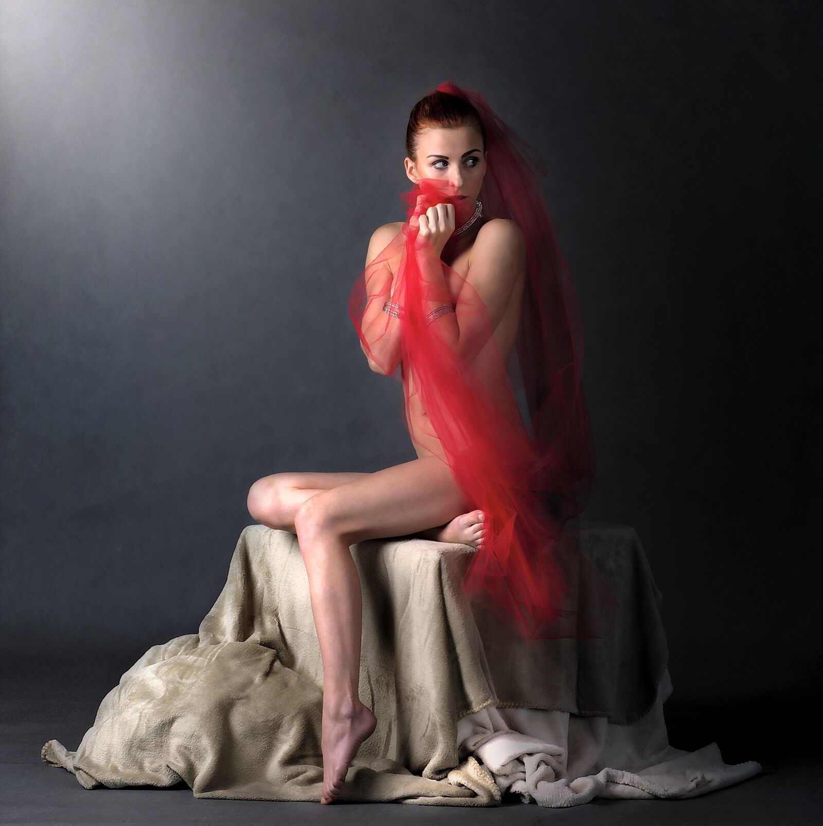 Nikon D80 sample photo. Woman, girl, shy photography