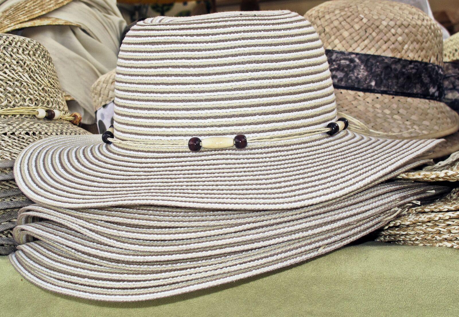 Canon PowerShot G12 sample photo. Coneflower, summer hat, hat photography