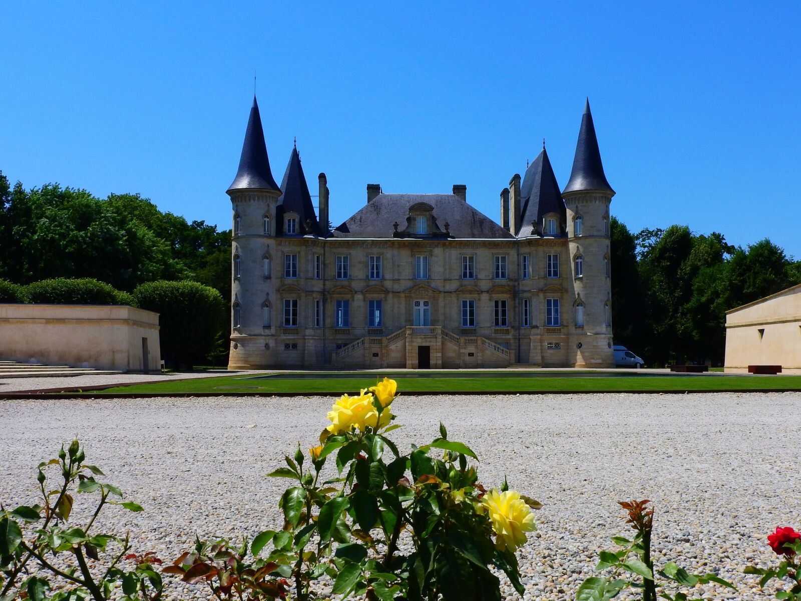 Nikon Coolpix P610 sample photo. Castle, france, wine photography