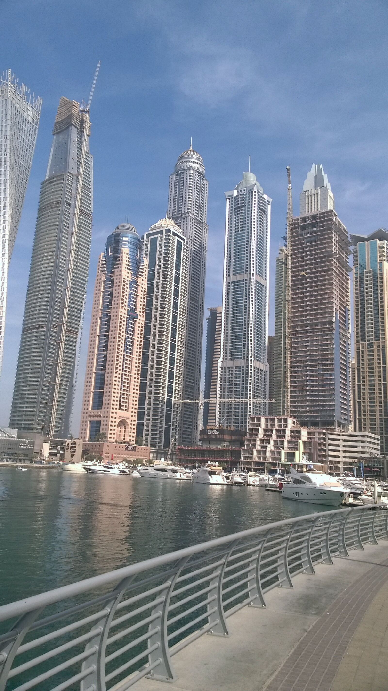 Nokia Lumia 735 sample photo. Dubai, bay, skyscraper photography