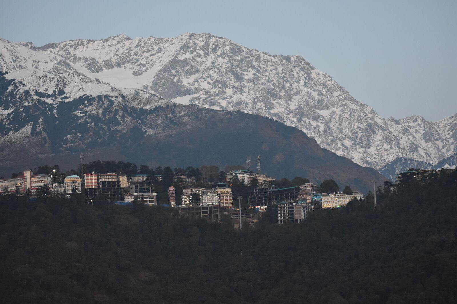 Nikon D3400 sample photo. Dhauladhar range, mountain, mountains photography