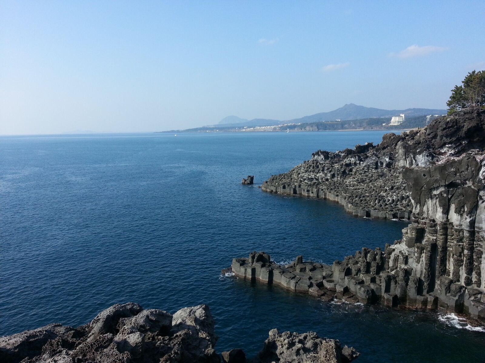 Samsung Galaxy S3 sample photo. Jeju island, hexagon, jusangjeolli photography