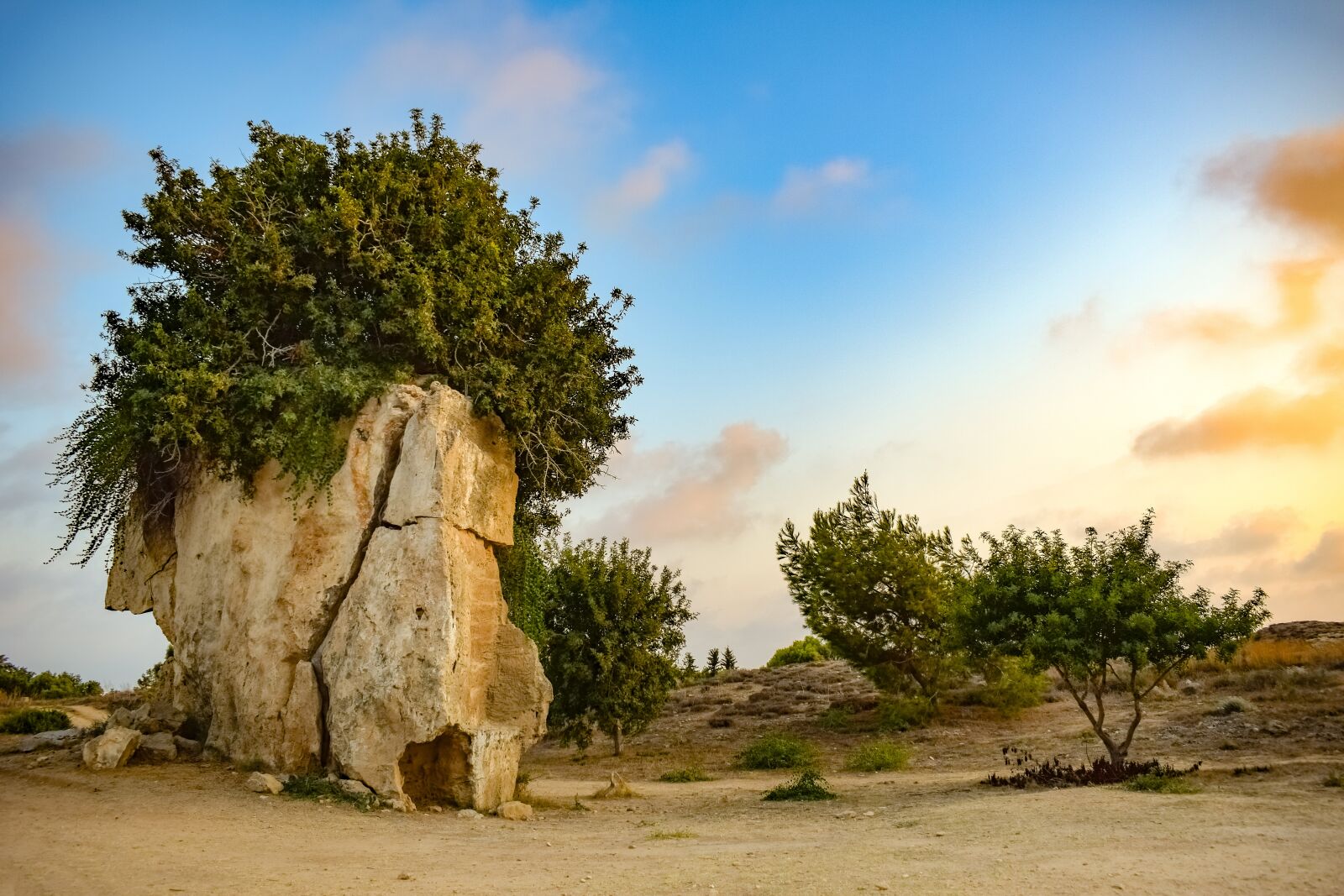 Nikon D3300 sample photo. Cyprus, paphos, tombs of photography