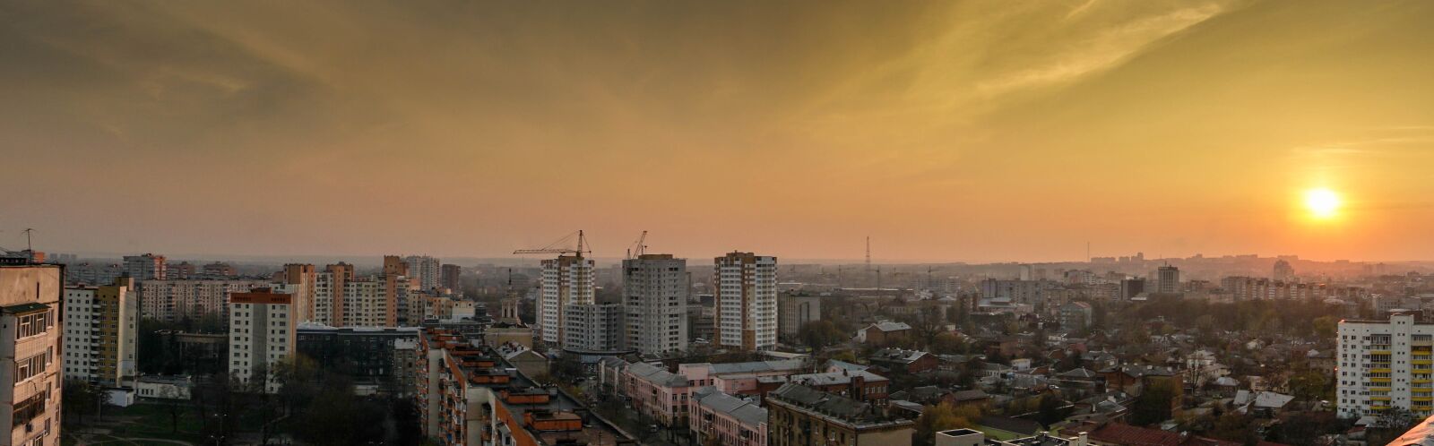 Sony a6000 sample photo. Kharkov, landscape, evening photography